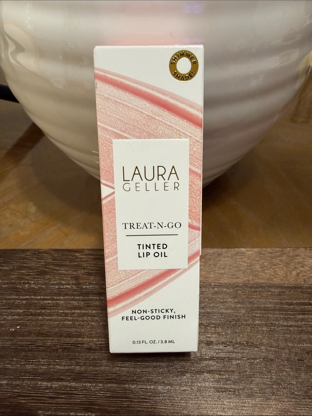 Laura Geller Tinted Lip Oil - Pink Shimmer Treat-N-Go
